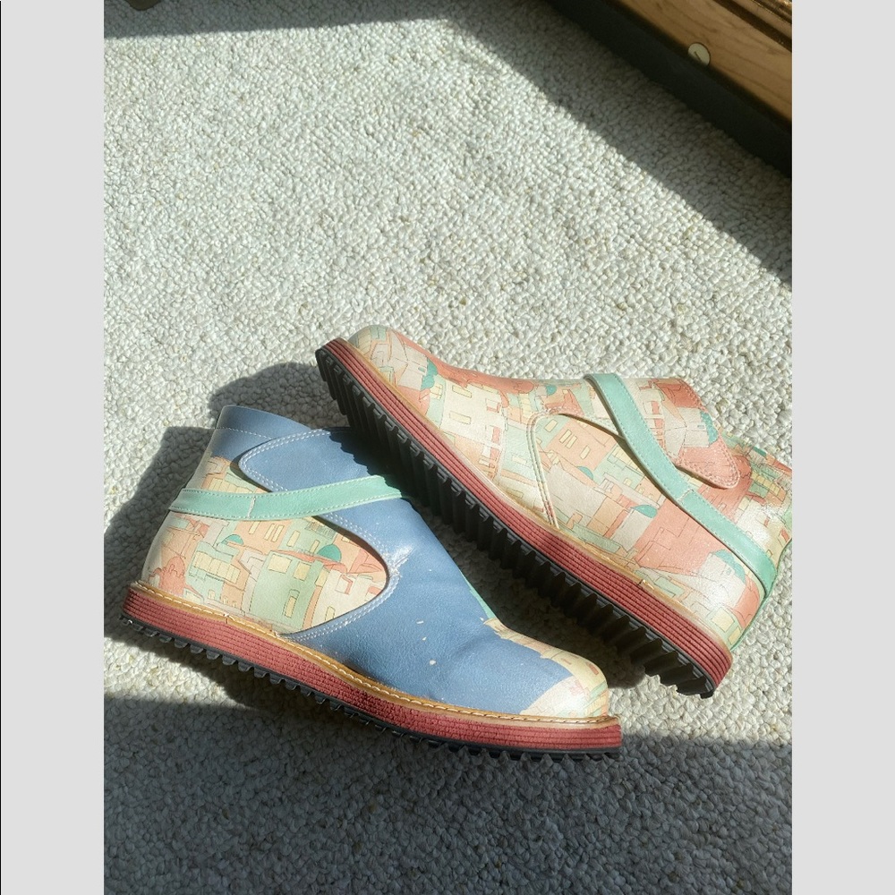 Imported vintage boots